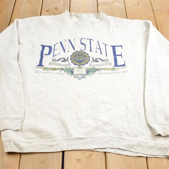 90s University Of Penn State Sweatshirt, Penn State University Shirt tee - Picture 2 of 2
